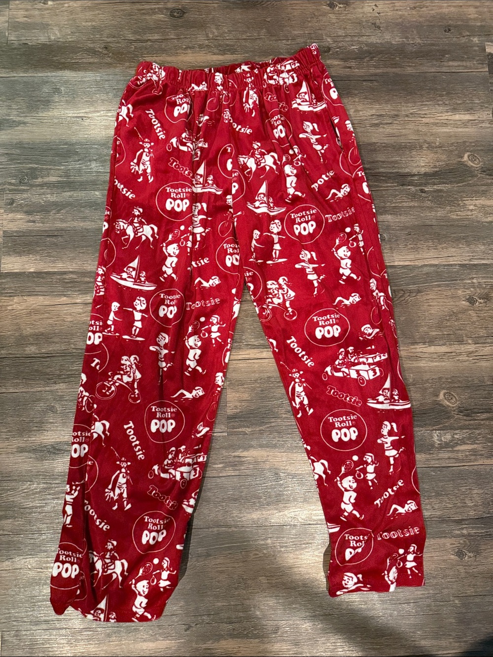 Red Tootsie Pop Pj Pants